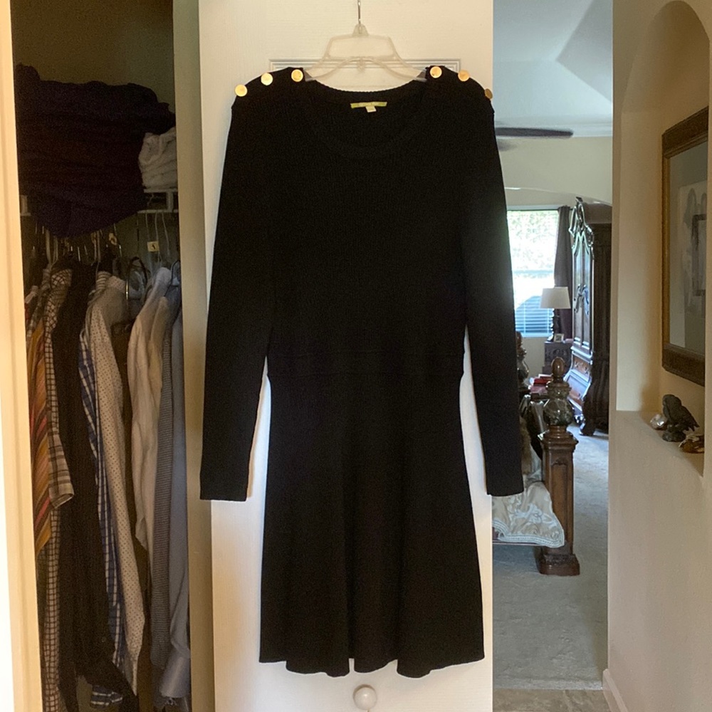 Gianni Binni dress with gold buttons